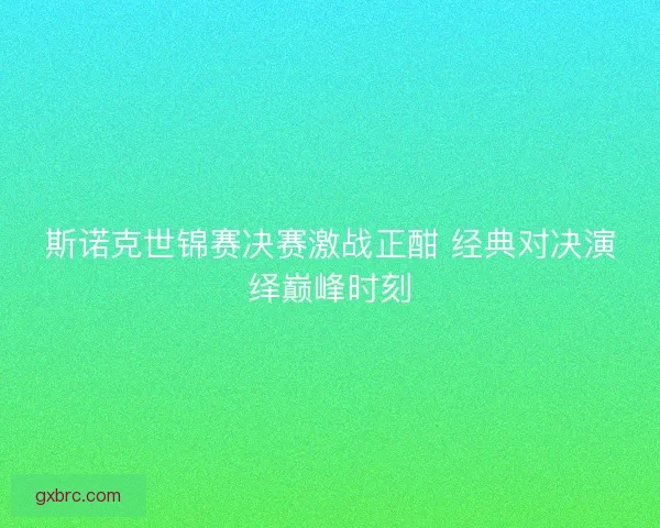 斯诺克世锦赛决赛激战正酣 经典对决演绎巅峰时刻 斯诺克世锦赛决赛激战正酣 经典对决演绎巅峰时刻